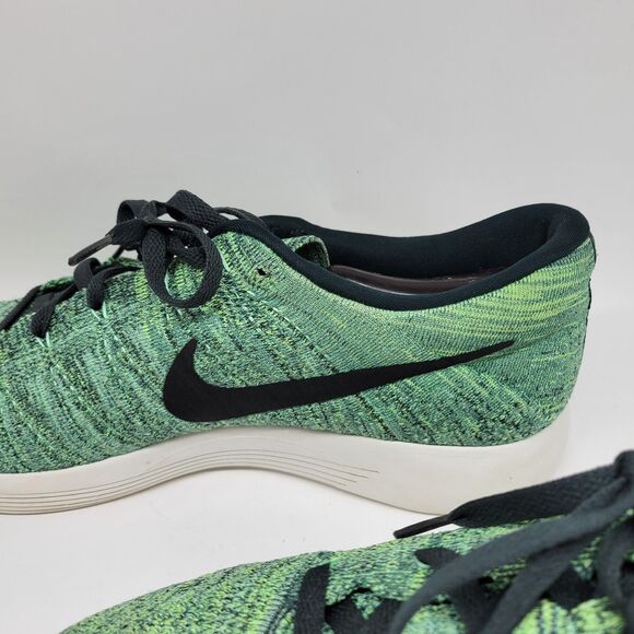 Nike 843764-300 LunarEpic Flyknit Mens Seaweed Green Running Sneakers Size US 15 - Picture 14 of 16